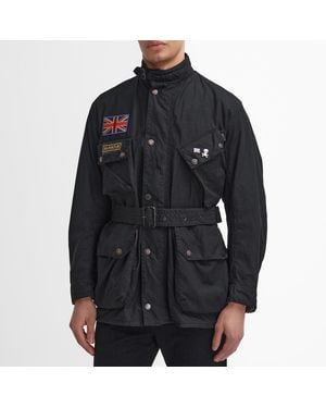 Barbour International x Steve McQueen 60Th Anniversary Waxed Cotton Jacket - Black