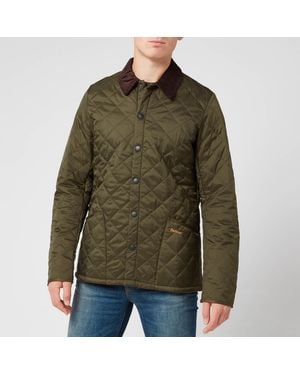 Barbour Olive Heritage Liddesdale Jacket - Green