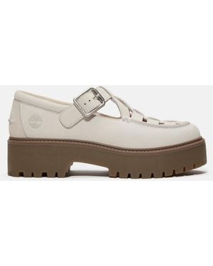 Timberland Stone Street Fisherman 'Natural Pack' Shoes - White