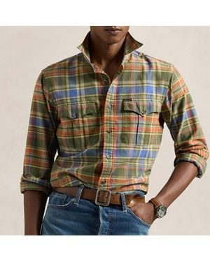 Polo Ralph Lauren Custom-Fit Classic Oxford Shirt - Green