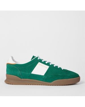 Paul Smith Dover Twin Suede Sneakers - Green