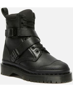 Dr. Martens 1460 Bex Tech Leather Boots - Black
