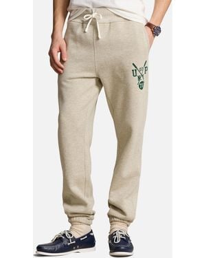 Polo Ralph Lauren Vintage Cotton-Blend Fleece Joggers - Natural