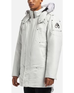 Moose Knuckles Original Stirling Neo Shear Parka Jacket - Grey
