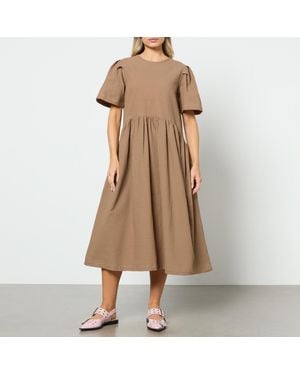 Toit Volant Spring Garden 2.0 Cloque Dress - Natural