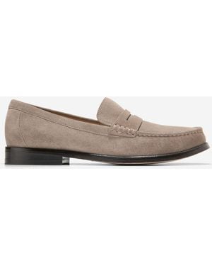 Cole Haan Women's Lana Lux Remastered Penny Loafers - Gray