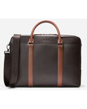 Cole Haan Triboro Briefcase - Brown