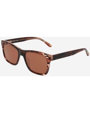 Cole Haan Men's Camo Gradient Modified Rectangle Sunglasses - Brown