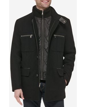Cole Haan Men's Car Coat - Black