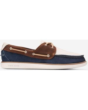 Cole Haan Men's Grandprø Windward Boat Shoes - Multicolor