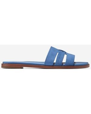 Cole Haan Women's Flynn Slotted Slides - Blue