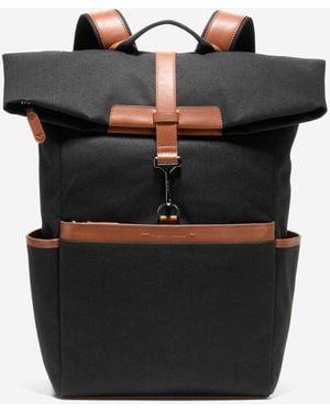 Cole Haan Men's Judson Brushed Twill Backpack - Black