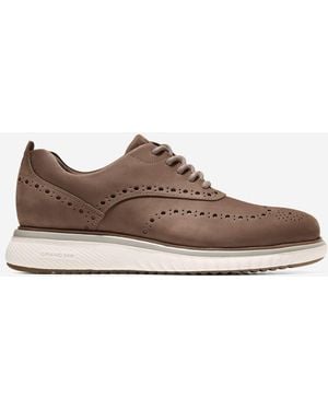 Cole Haan Men's Zerøgrand Eon Wingtip Oxfords - Brown