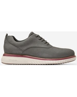 Cole Haan Men's Zerøgrand Eon Plain Toe Oxfords - Gray