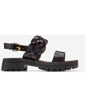 Cole Haan Women's Cressida Lug Sandals - Black