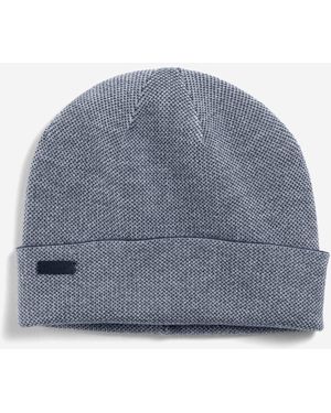 Cole Haan Birdseye Beanie - Blue