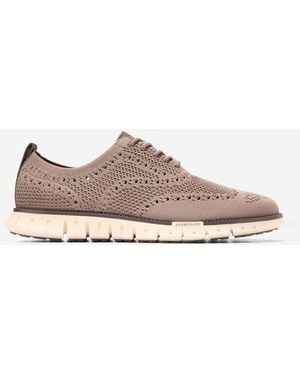 Cole Haan Men's Zerøgrand Remastered Stitchlitetm Wingtip Oxfords - Brown