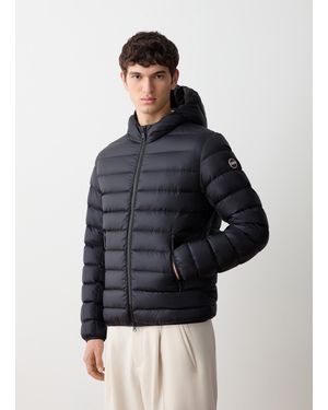 Colmar Piumino Sportivo Con Cappuccio Fisso, Colore, Taglia - Blu
