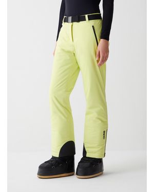 Colmar Pantaloni Da Sci Imbottiti Con Cintura, Colore Laser Lemon, Taglia - Verde