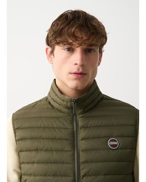 Colmar Doudoune Sans Manches Matelassée Garnie De Duvet, Couleur Milite, Taille - Vert