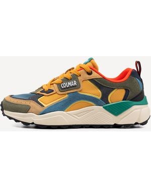 Colmar Sneakers Uomo Garner Zoom, Colore: Ocra, Taglia - Multicolore