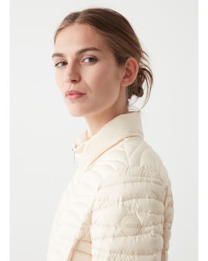 Colmar Piumino Ad Onde, Colore Sunshine, Taglia - Bianco
