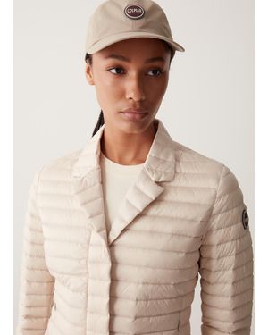 Colmar Blazer Trapuntato Con Collo A Revers, Colore Porcelain, Taglia - Neutro