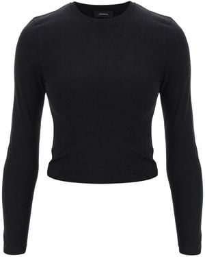 Wardrobe NYC Long-Sleeved T-Shirt - Black