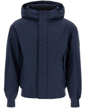 BOSS Dark Adjustable Hooded Coat Osis - Blue