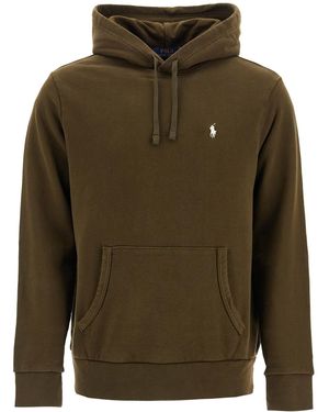 Polo Ralph Lauren Loopback Cotton Hoodie - Green