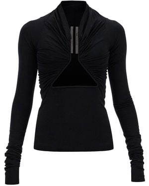 Rick Owens Ed Long Sleeve Top - Black