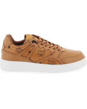 MCM Low Top Sneakers in Brown for Men Lyst UK