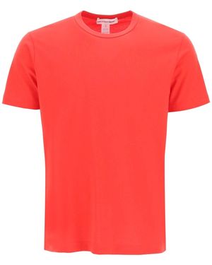 Comme des Garçons Cotton Crewneck T-Shirt - Red