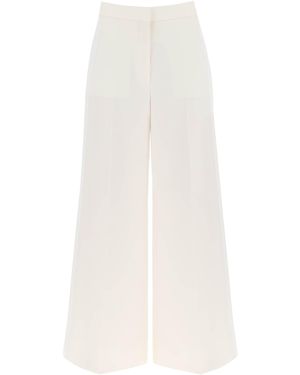 Stella McCartney Tailored Wool Trousers - White