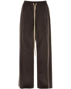 Fear Of God Brushed Wool Trousers - Brown