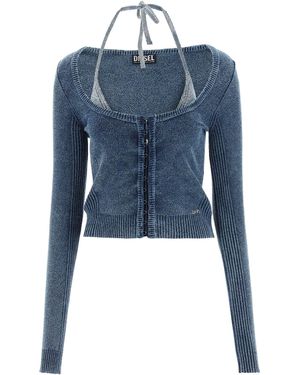 DIESEL Boucle' Knit Set - Blue