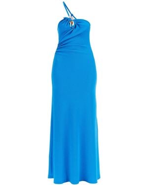 Christopher Esber One-Shoulder Maxi Dress With - Blue