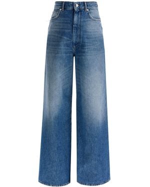 Sportmax Oversized Five-Pocket Jeans - Blue