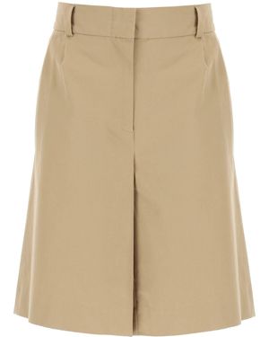 Skall Studio "Organic Cotton Jane Bermuda Shorts - Natural