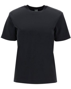 TOTEME "Classic Organic Cotton T-Shirt" - Black