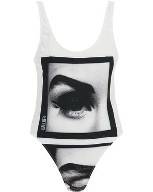 Jean Paul Gaultier "Internal Print Eyes Costume For - Black