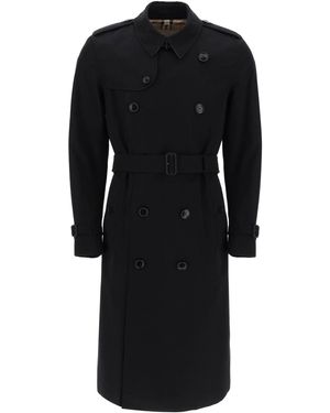 Black trench coat mens burberry shop
