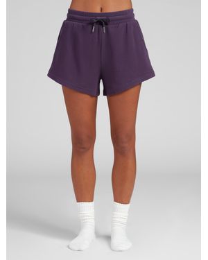 Comfrt Waffle Lounge Short - Purple