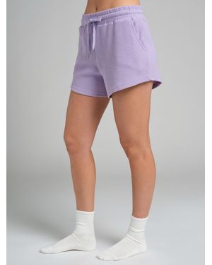 Comfrt Waffle Lounge Short - Blue