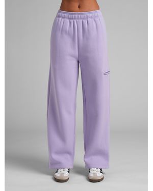 Comfrt Airplane Mode Straight Leg Sweatpants - Purple