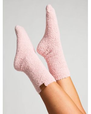 Comfrt Pillow Walk Cozy Socks - Pink