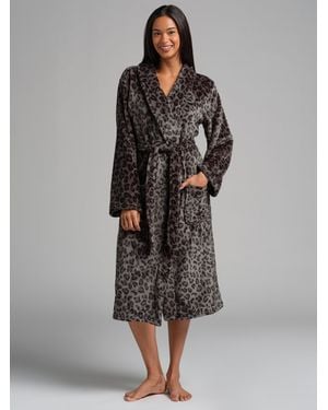 Comfrt Dreamday Plush Robe - Black