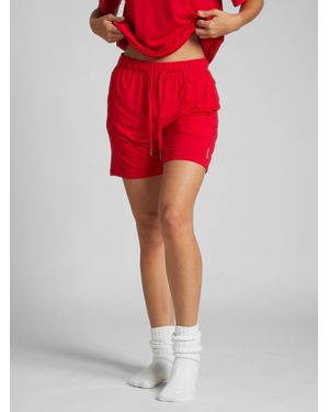 Comfrt Cloud Lounge Shorts - Red