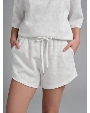Comfrt Waffle Lounge Short - Gray