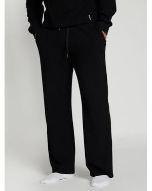 Comfrt Waffle Lounge Pant - Black